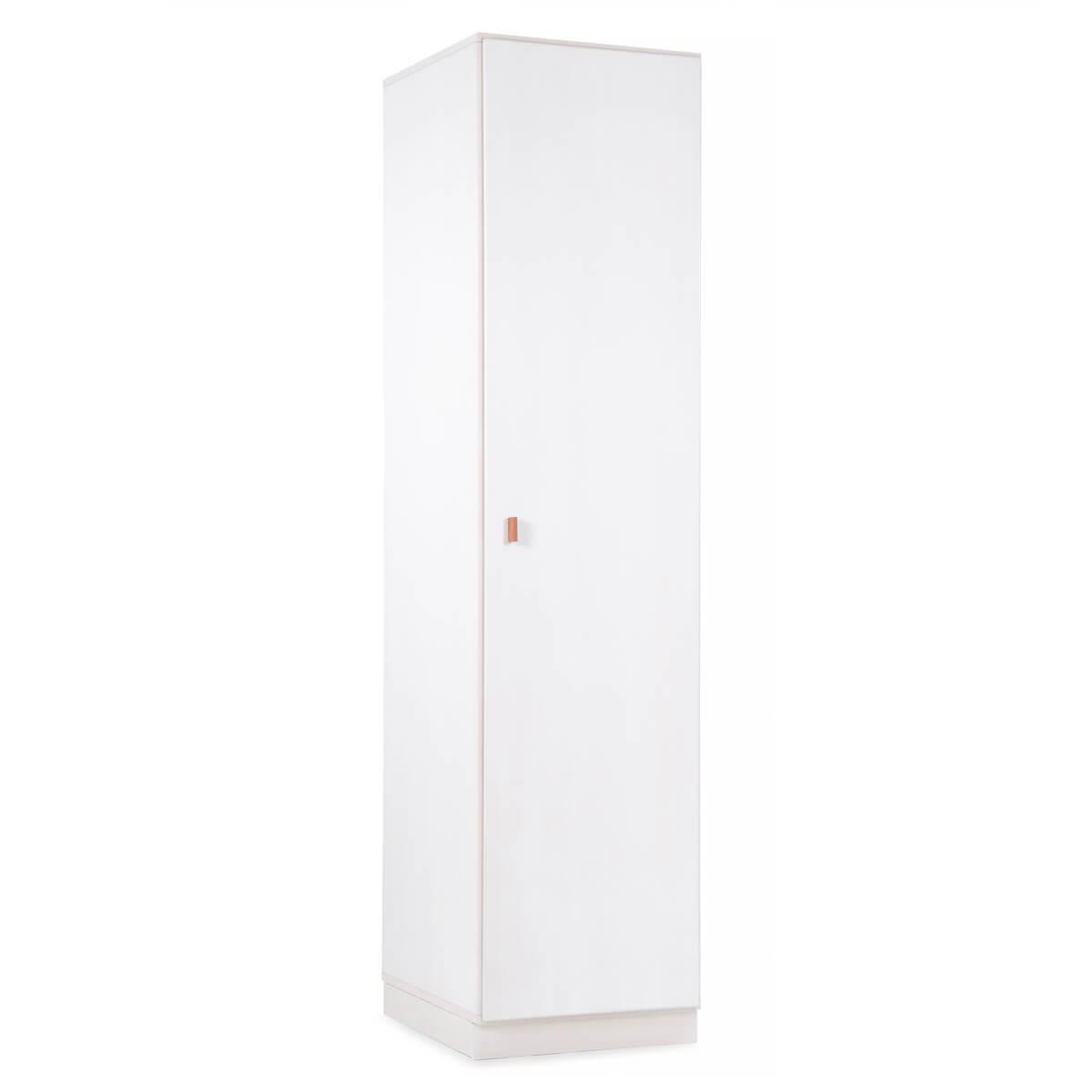 Armoire 1 porte DELUXE finition blanchi