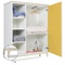 Armoire 120 cm 1 porte NADO Curve finition frêne sunshine yellow