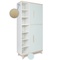 Armoire 198 cm 2 portes NADO Retro finition frêne mint