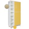 Armoire 198 cm 2 portes NADO Retro finition frêne sunshine yellow