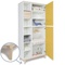 Armoire 198 cm 2 portes NADO Retro finition frêne sunshine yellow