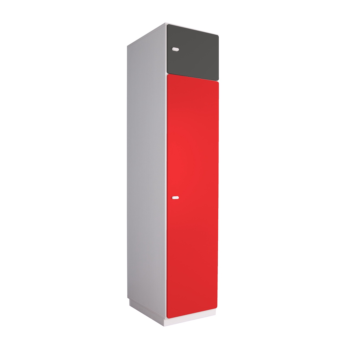 Armoire 2 portes 47,4x218cm DESTYLE de Breuyn blanc anthracite red