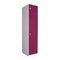 Armoire 2 portes 47,4x218cm DESTYLE de Breuyn blanc plum