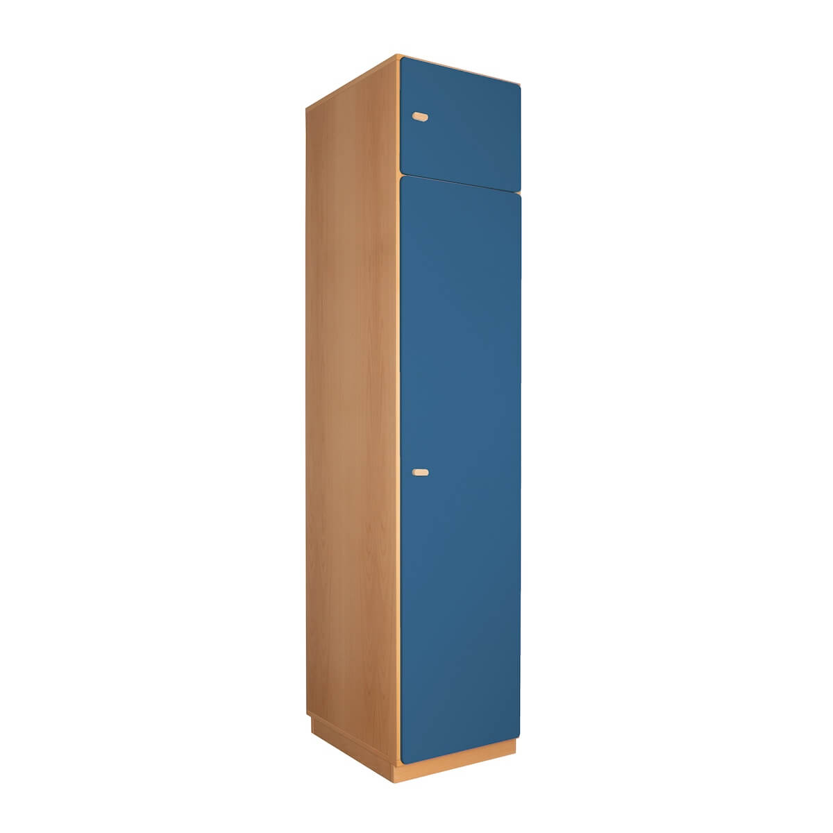 Armoire 2 portes 47,4x218cm DESTYLE de Breuyn naturel dark blue
