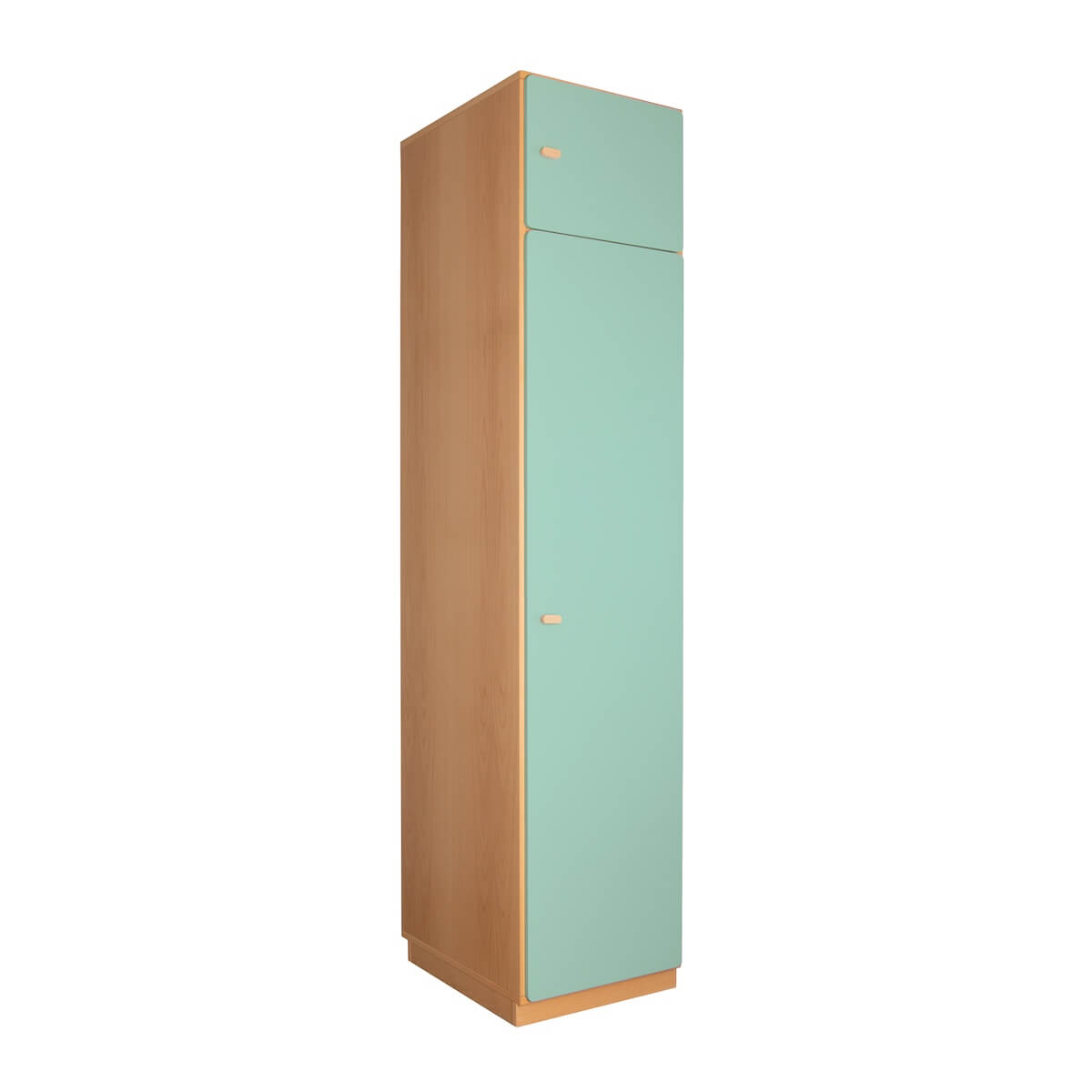 Armoire 2 portes 47,4x218cm DESTYLE de Breuyn naturel mint