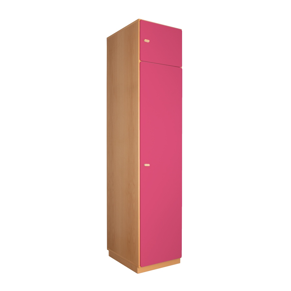 Armoire 2 portes 47,4x218cm DESTYLE de Breuyn naturel pink