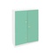 Armoire 3 portes 93x113cm DESTYLE de Breuyn blanc green
