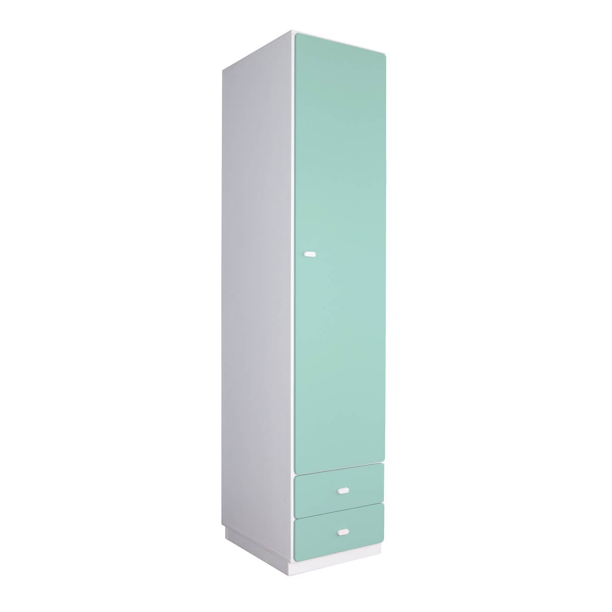 Armoire 47,4x218cm DESTYLE de Breuyn blanc mint