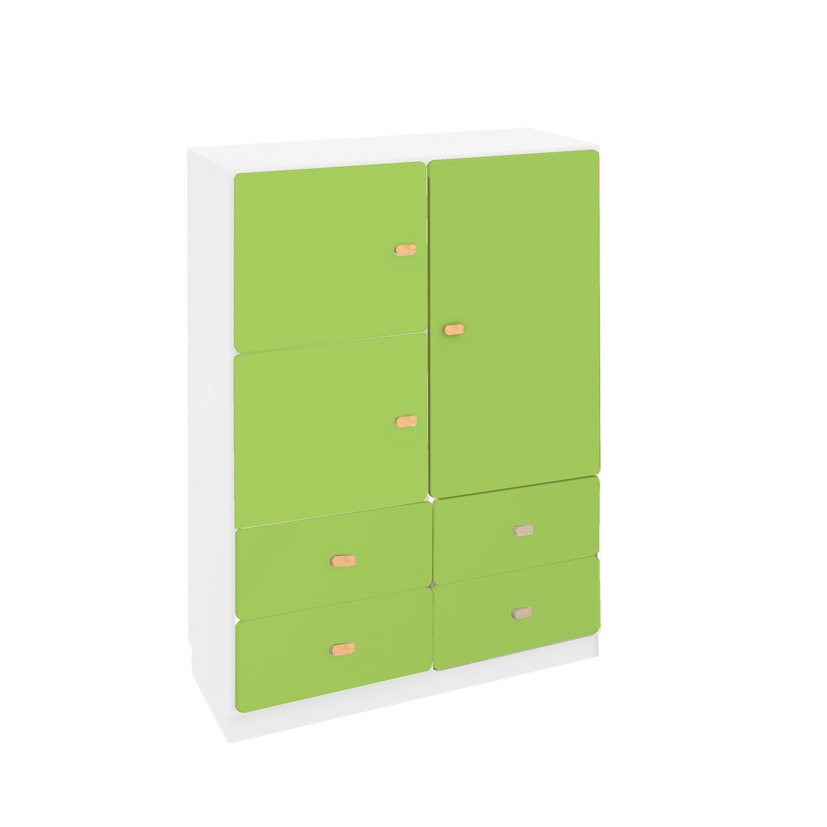 Armoire 93x113cm DESTYLE de Breuyn blanc lime
