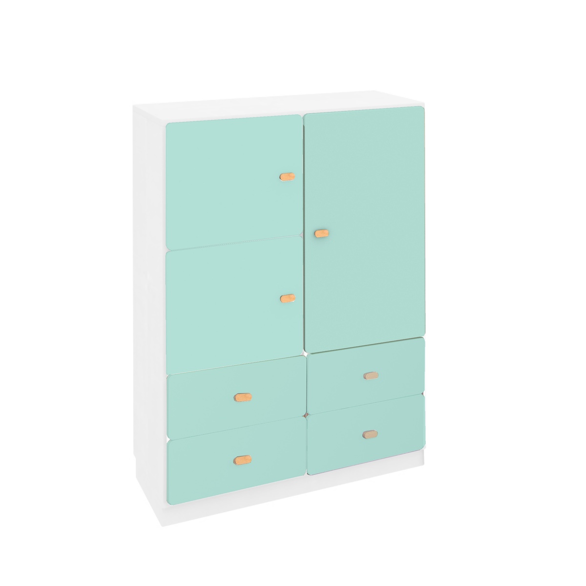 Armoire 93x113cm DESTYLE de Breuyn blanc mint