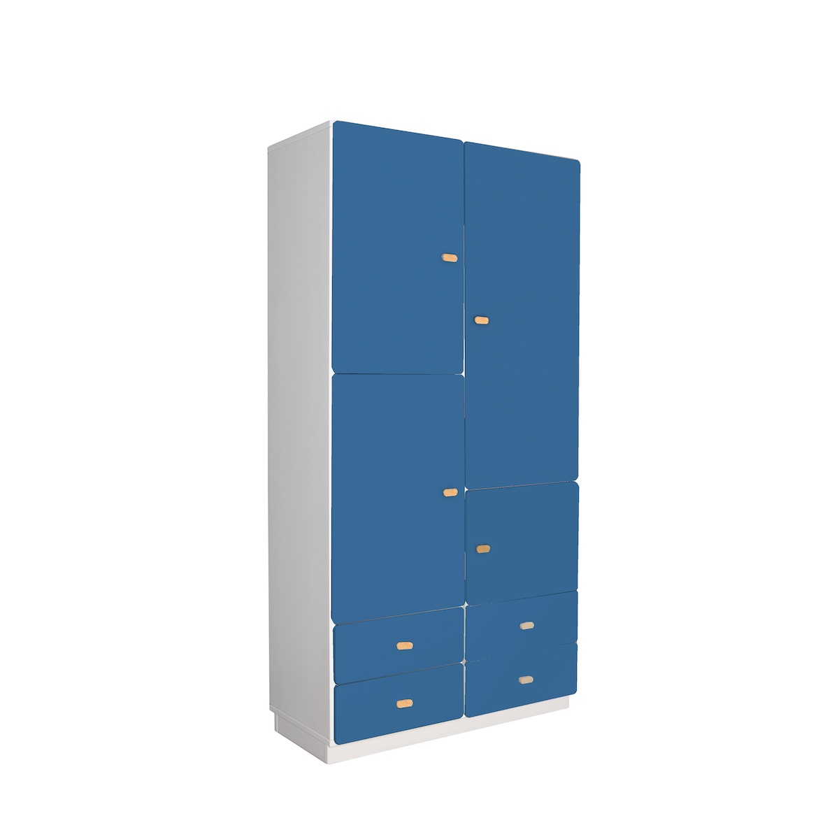 Armoire 93x184cm DESTYLE de Breuyn blanc dark blue