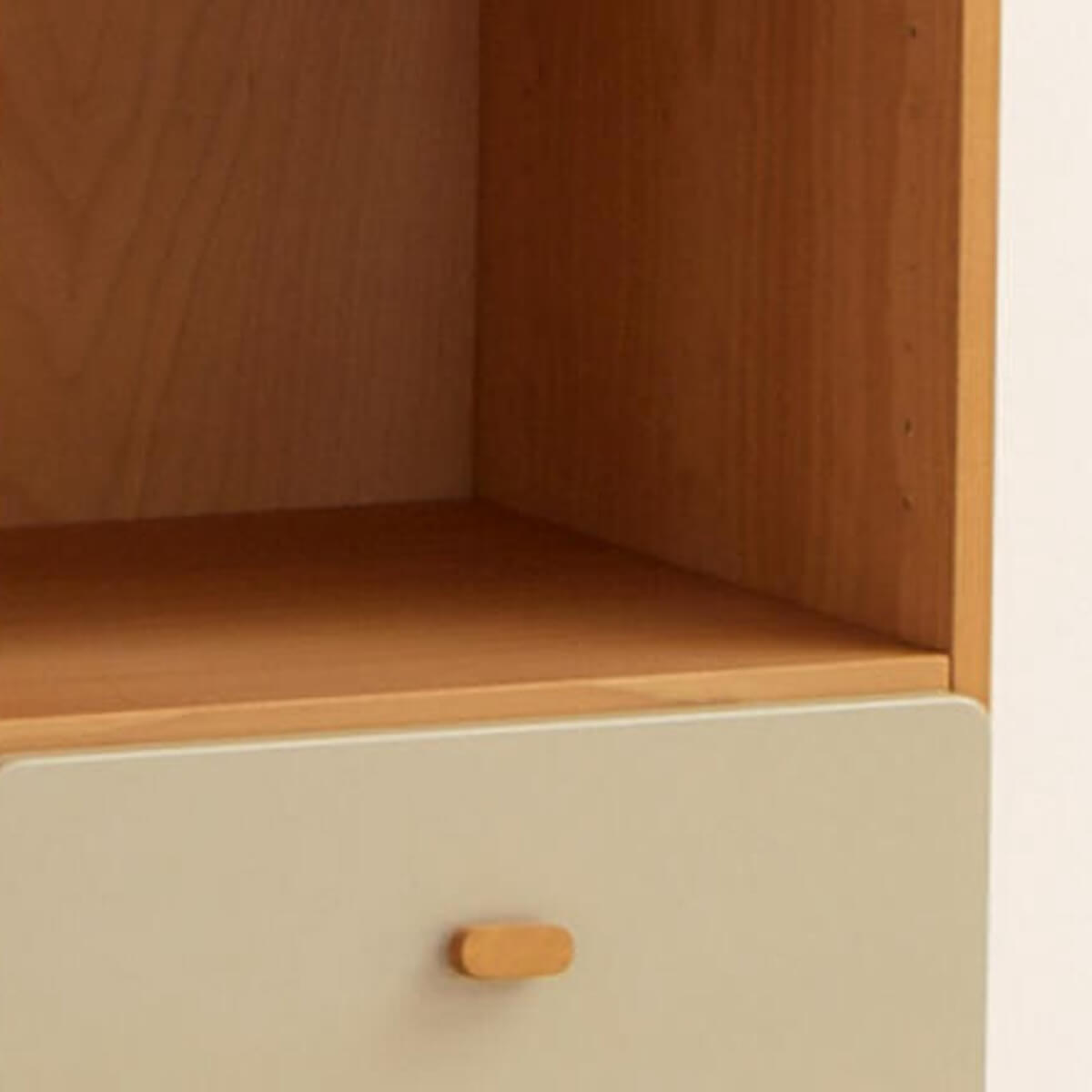 Armoire 93x218cm DESTYLE de Breuyn naturel blue