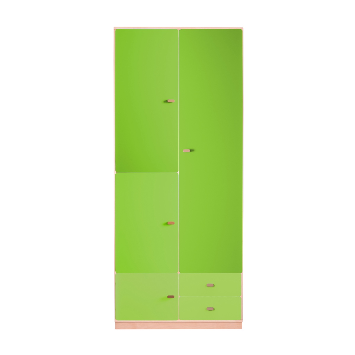 Armoire 93x218cm DESTYLE de Breuyn naturel lime mint