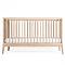 Baby bed KERA in ash with Round top and Pure legs
