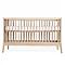 Baby bed KERA in ash with Straight top and Pure legs
