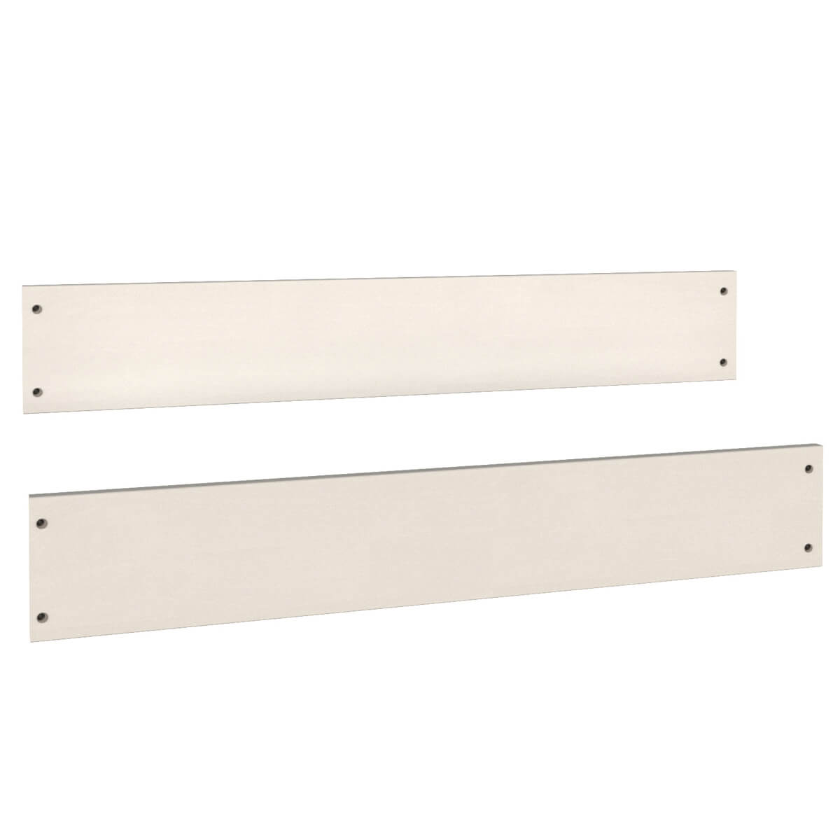 Barrières de sécurité 2pcs 15x93cm pour lits DESTYLE de Breuyn blanchi