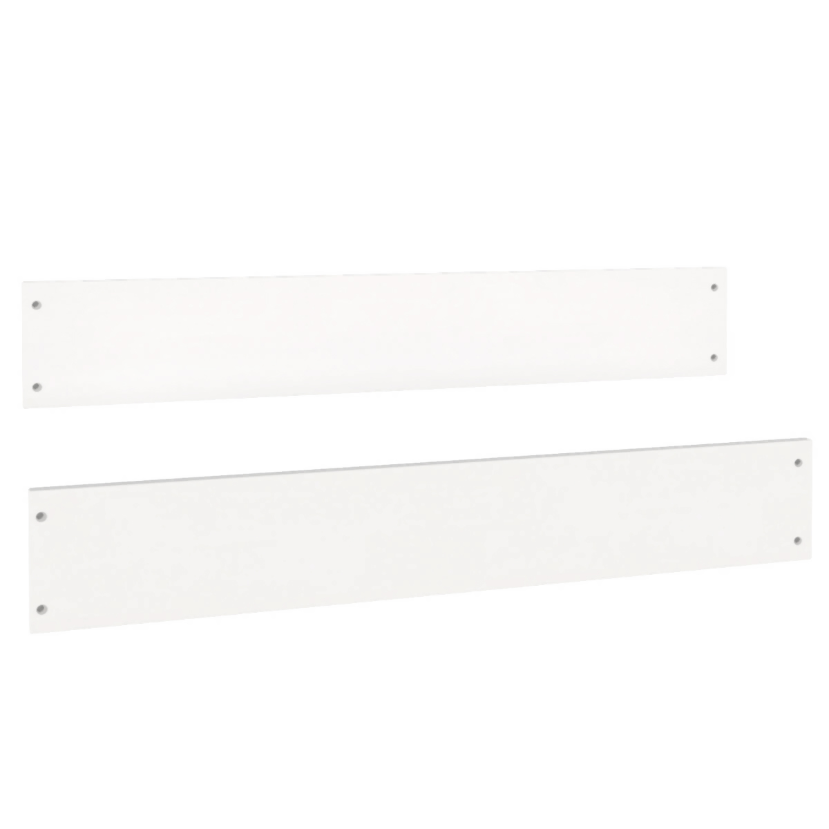 Barrières de sécurité 2pcs 15x93cm pour lits DESTYLE de Breuyn laqué blanc