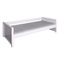 Bed low 90x200cm KASVA beech white lacquered