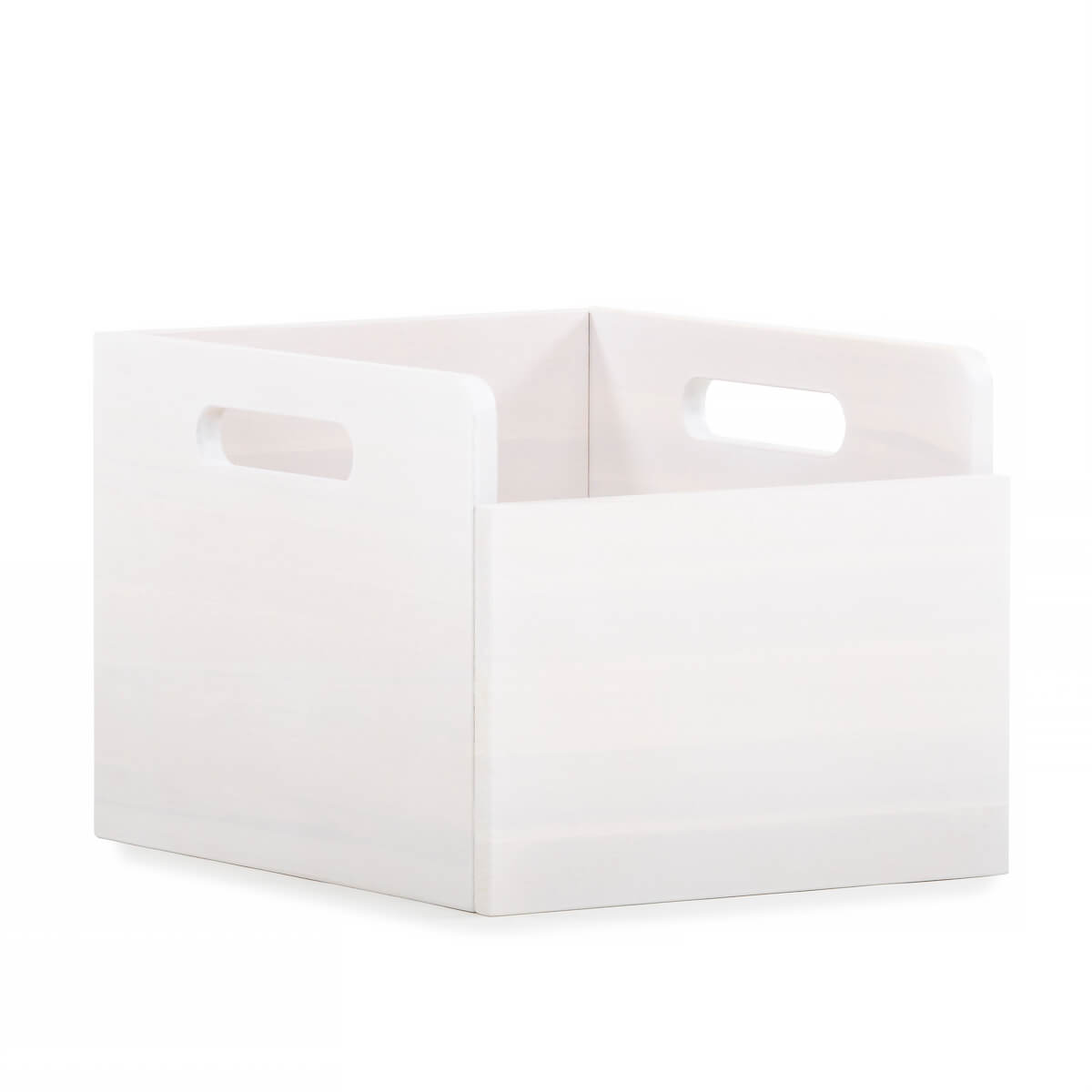 Boîte de rangement DELUXE blanchi