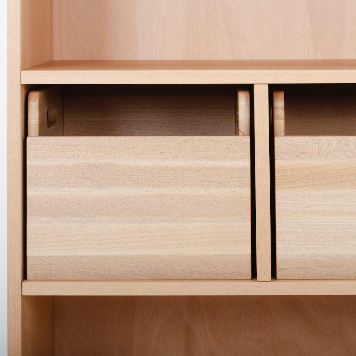 Boîte de rangement DELUXE fintion huilée naturelle