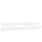 Cadre support 2pcs-échelle frontale DESTYLE de Breuyn naturel laqué blanc