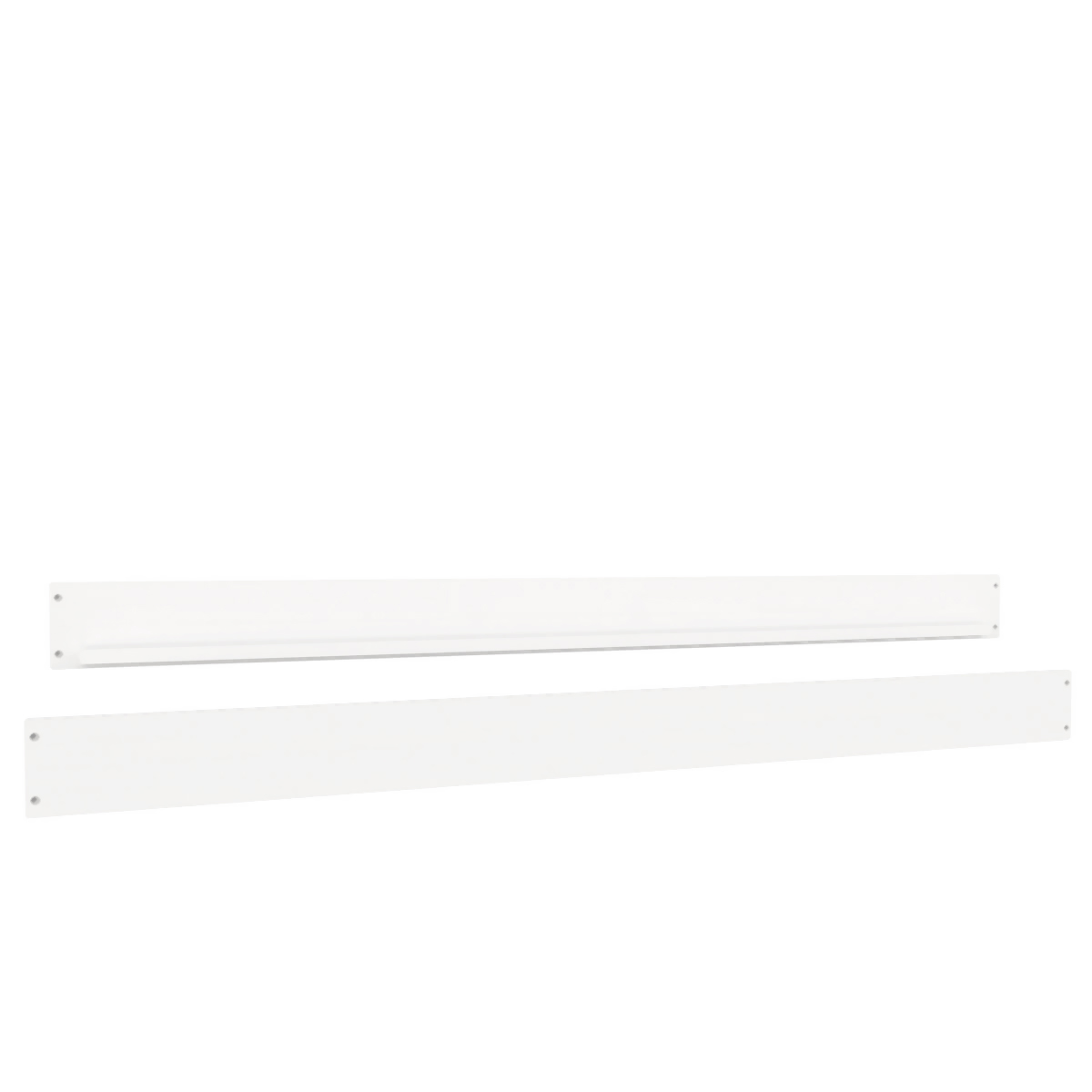 Cadre support 2pcs sans trous pour échelle latérale DESTYLE de Breuyn laqué blanc