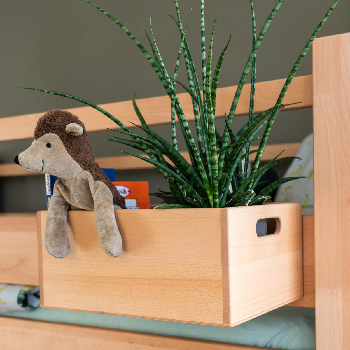 Caja de almacenamiento cama DESTYLE de Breuyn natural