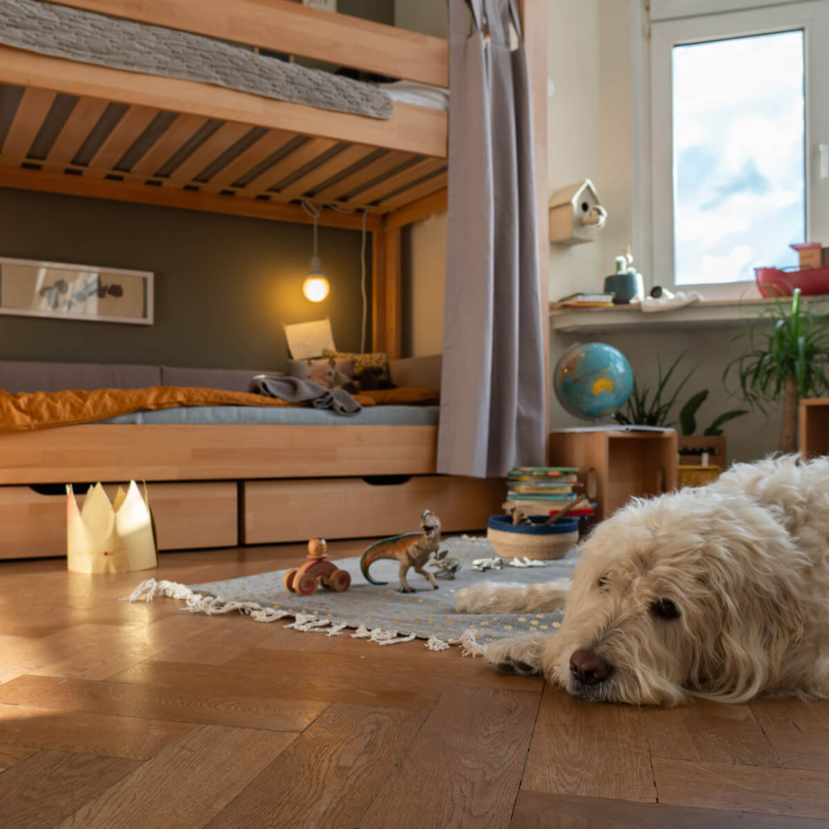 Cajón de cama con ruedas 94cm DESTYLE de Breuyn natural