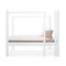 Cama evolutiva 90x200cm 7 en 1 escalera frontal DESTYLE de Breuyn lacado blanco