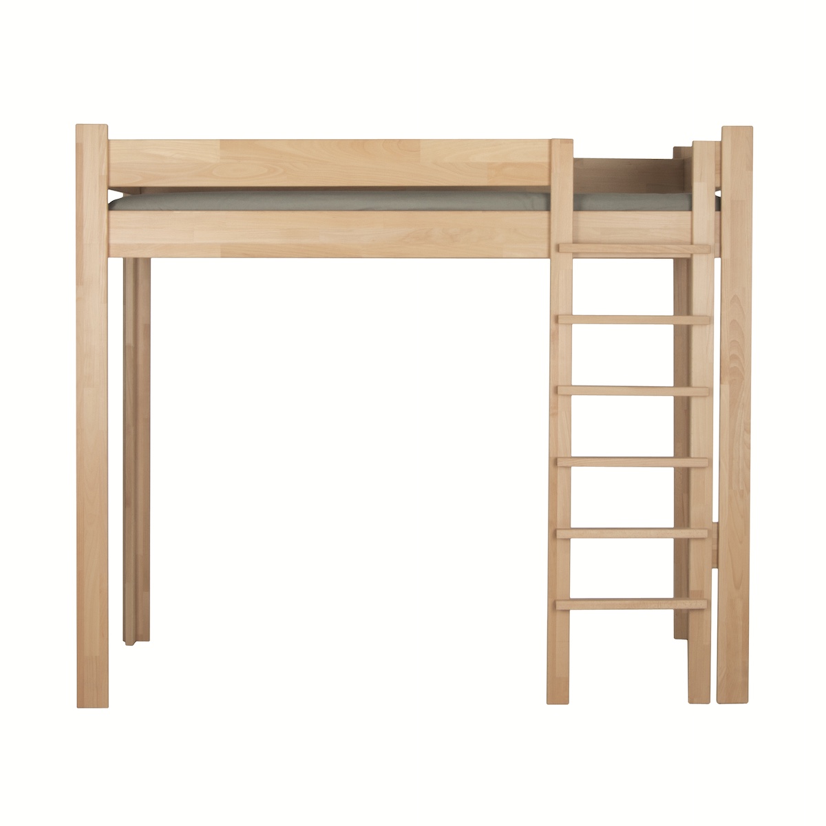 Cama evolutiva 90x200cm 7 en 1 escalera frontal DESTYLE de Breuyn natural