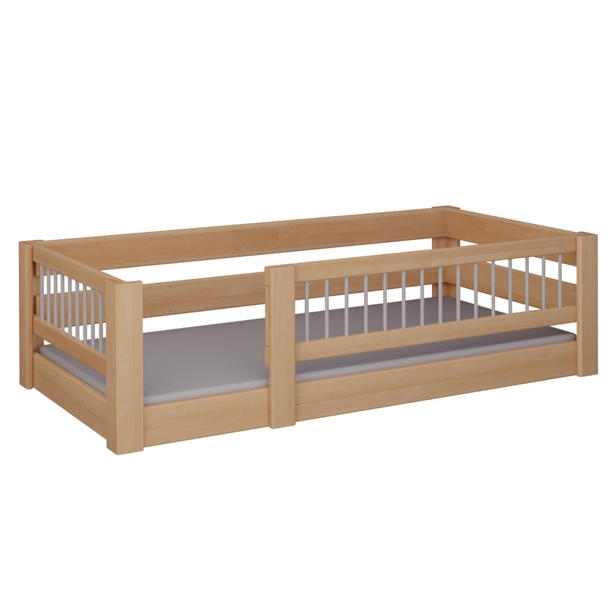 Cama Kubu baja DELUXE de Breuyn natural-gris