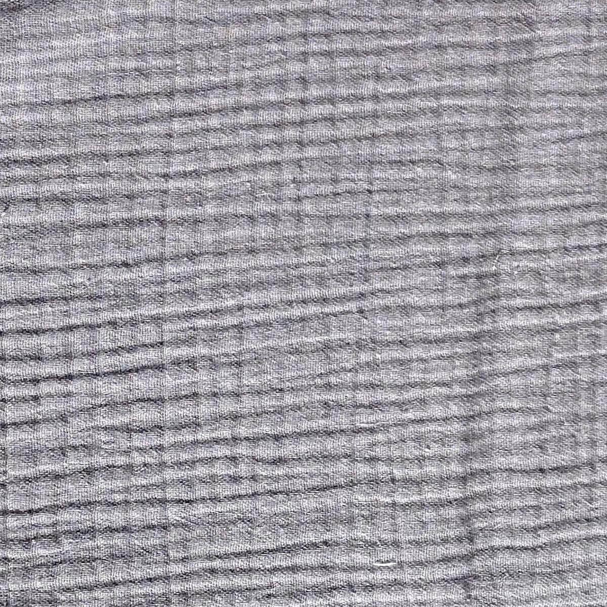 Cama montessori barrera simple-techo casa KASVA textil Bobble gris