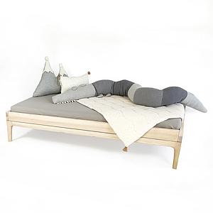 Cama-sofá júnior KERA fresno pie Curve