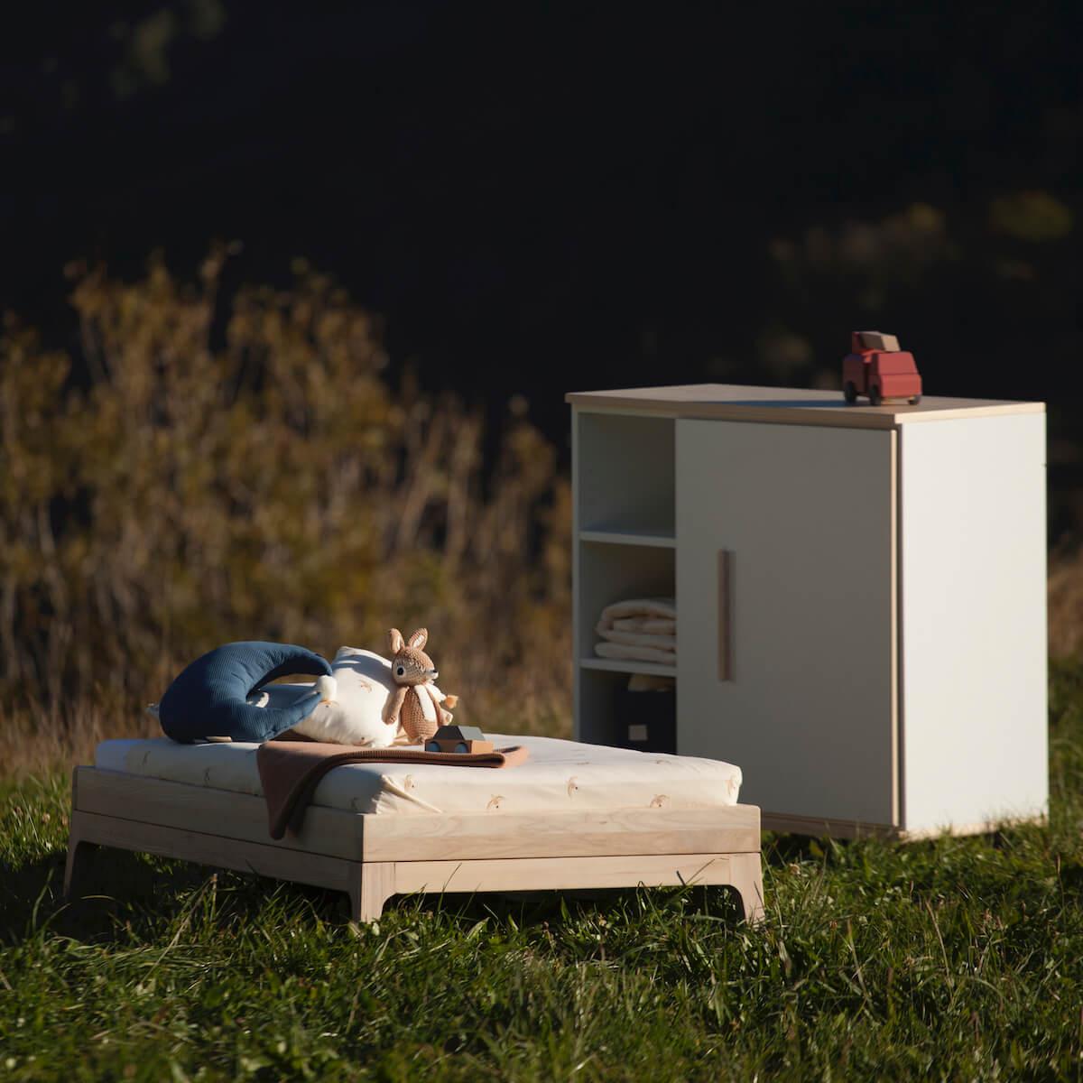 Cama-sofá júnior KERA fresno pie Pure