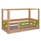 Canopy bed Pirate DELUXE de Breuyn natural-green