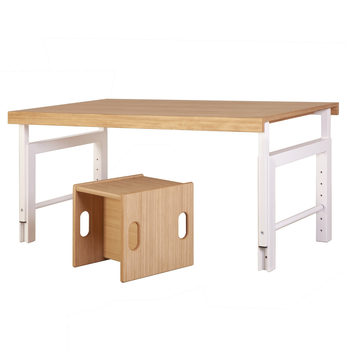 Chaise enfant evolutive KASVA chêne huilé