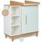 Changing table 1 door 3 niches NADO Retro beech mint