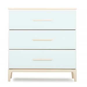 Changing table 3 drawers NADO Curve ash mint
