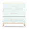 Changing table 3 drawers NADO Curve ash mint
