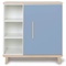 Chest 1 door 3 niches NADO Retro ash capri blue