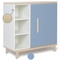 Chest 1 door 3 niches NADO Retro ash capri blue