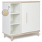 Chest 1 door 3 niches NADO Retro ash white