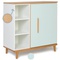 Chest 1 door 3 niches NADO Retro beech mint