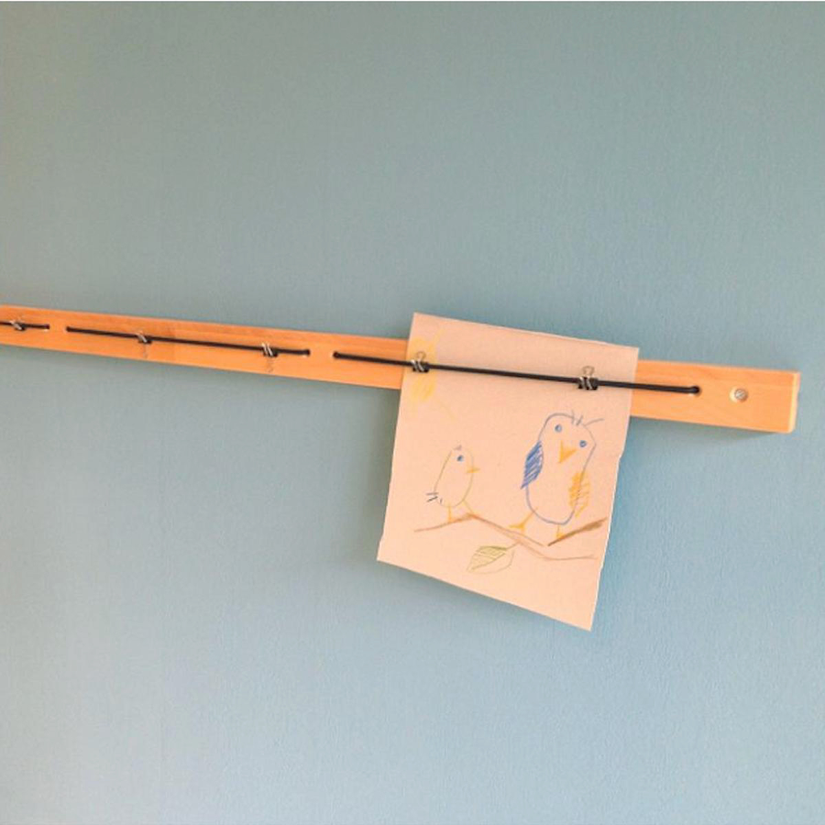 Colgador pared 120cm ZIGGY de Breuyn haya aceitada