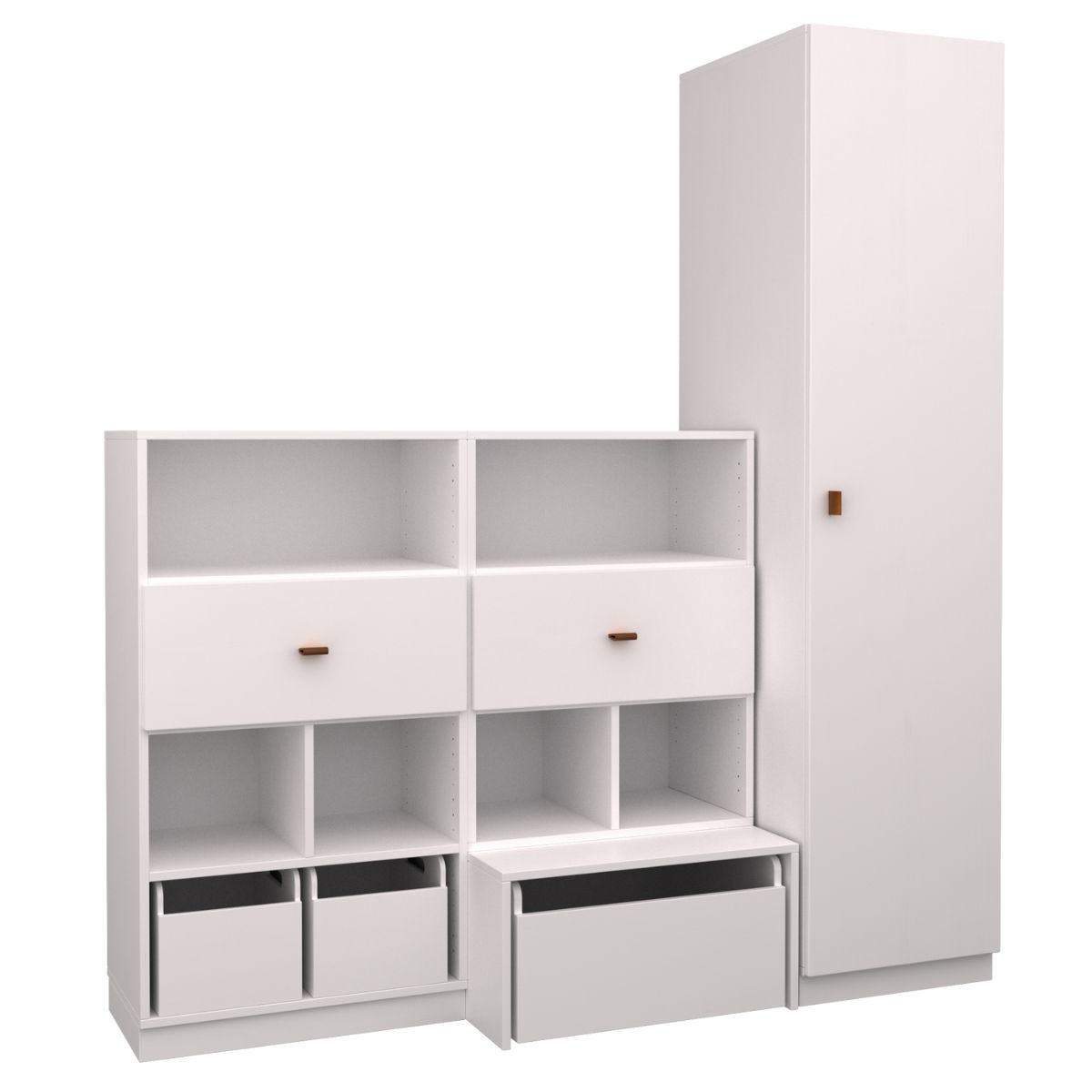 Combinaison d'étagères 10 DELUXE de Breuyn blanc