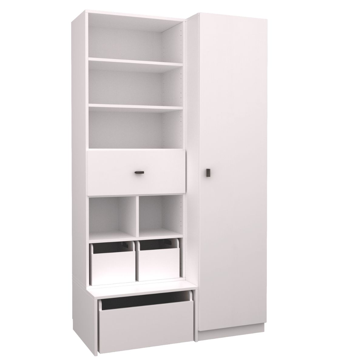 Combinaison d'étagères 11 DELUXE de Breuyn blanc