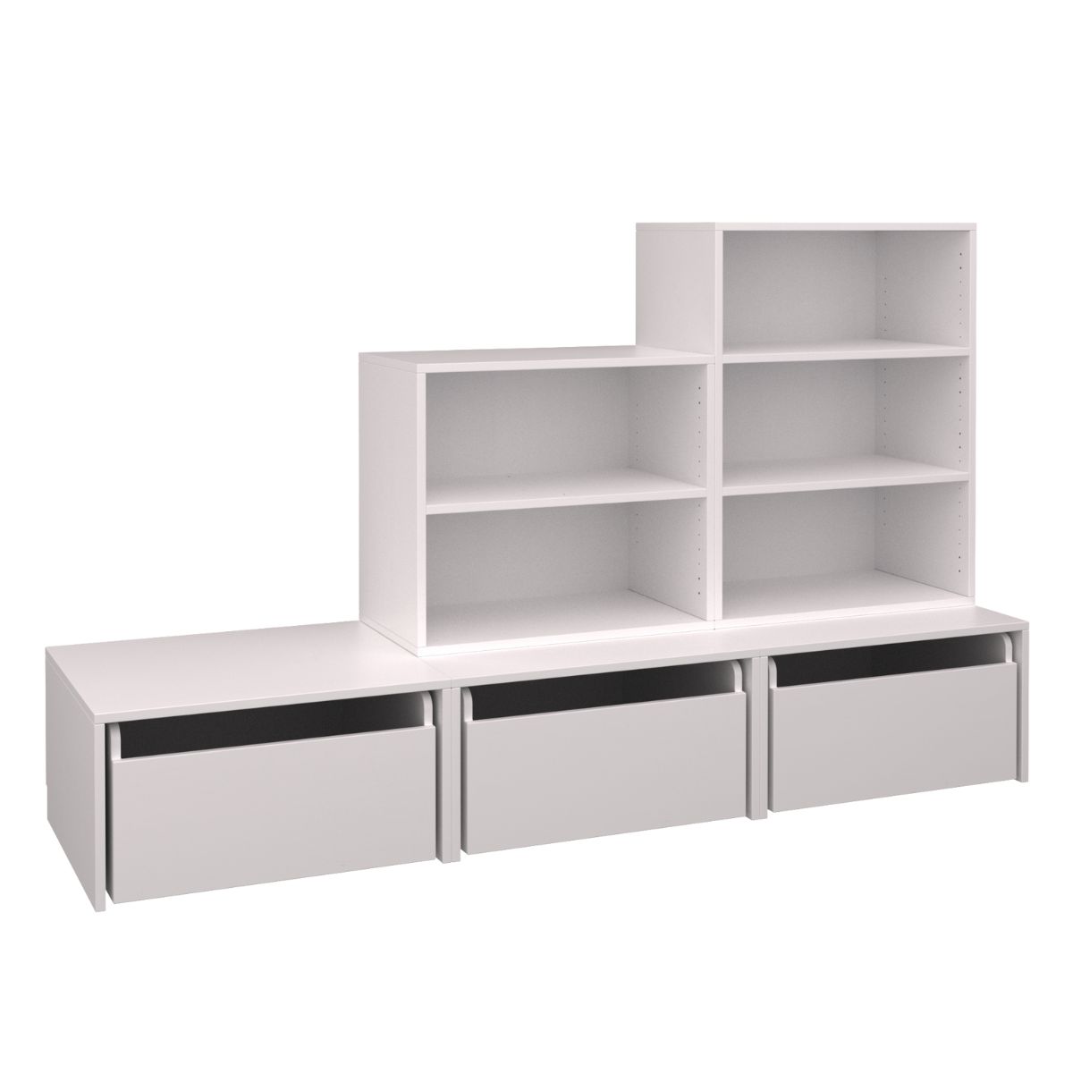 Combinaison d'étagères 7 DELUXE de Breuyn blanc