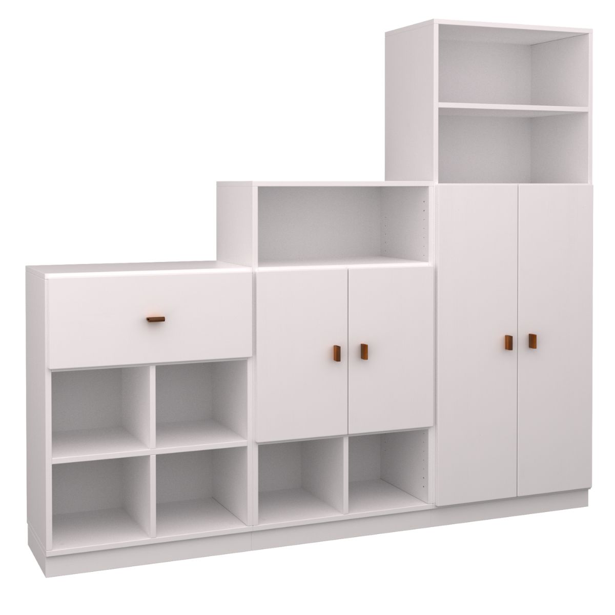 Combinaison d'étagères 8 DELUXE de Breuyn blanc