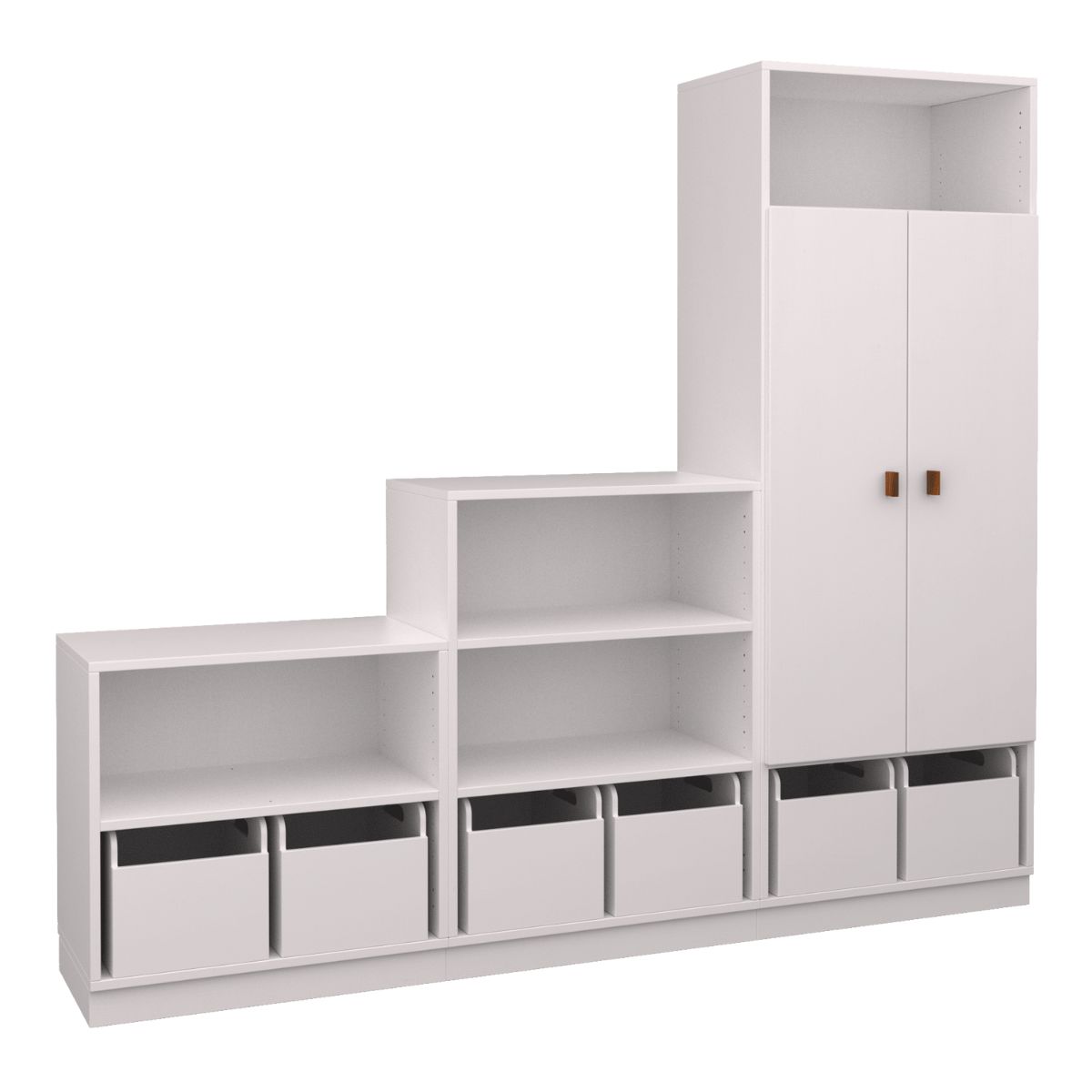 Combinaison d'étagères 9 DELUXE de Breuyn blanc