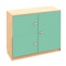 Commode 3 portes 93x78cm DESTYLE de Breuyn naturel green